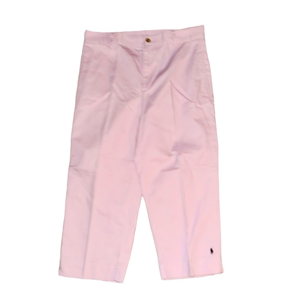 Vintage Ralph Lauren Sport Pale Pink Cropped Pants Women’s Size 10​